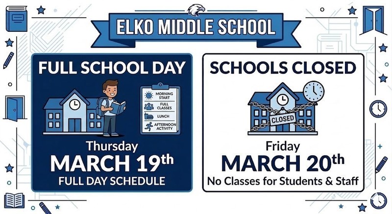 Upcoming Full day and out of school day