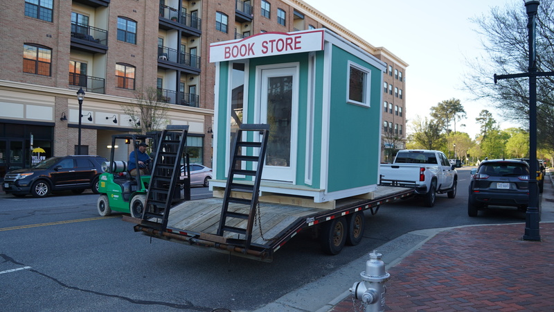 ACE students build playhouse