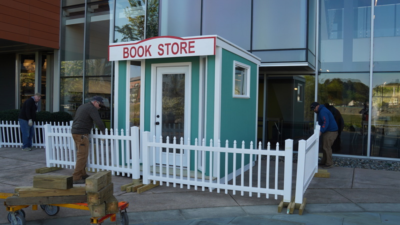 ACE students build playhouse