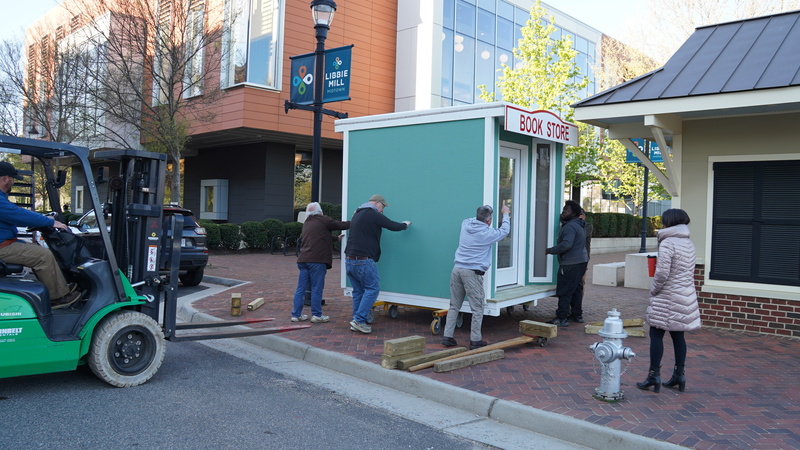 ACE students build playhouse