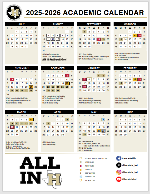 25-26 school calendar 