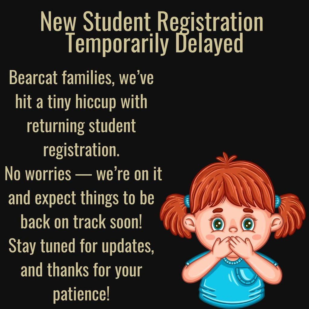 New Student RegTemp Delayed