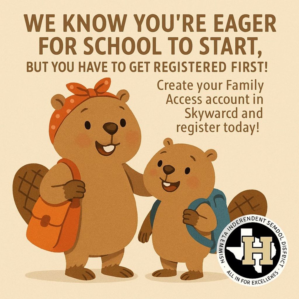 Registration for Eager Beavers