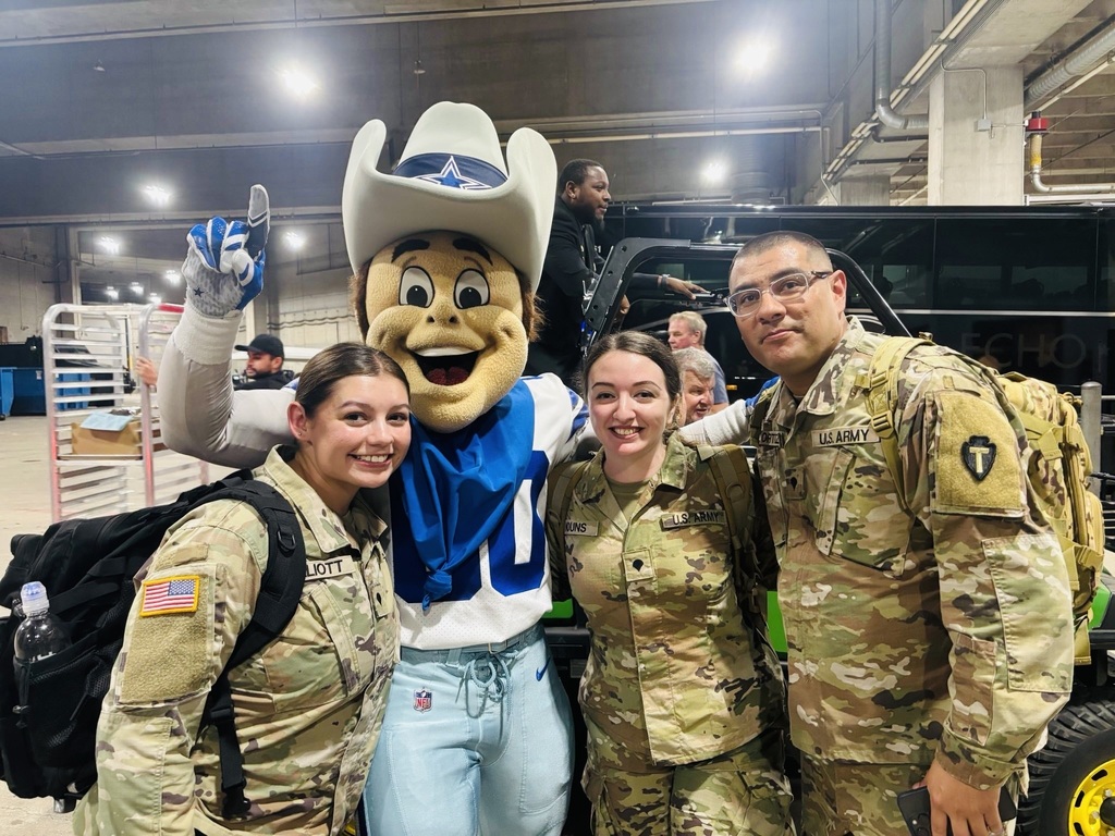 Ms. April at the Dallas Cowboy's game!