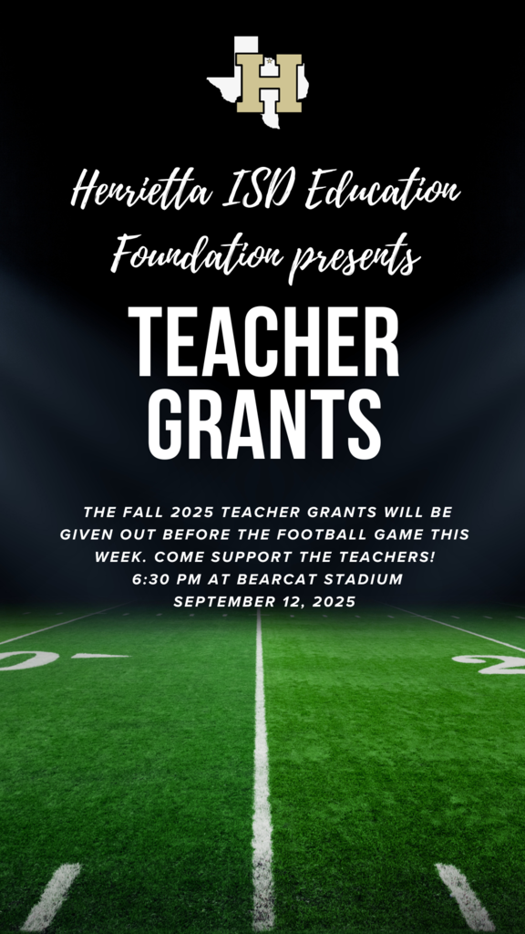 teacher grants before football game September 12