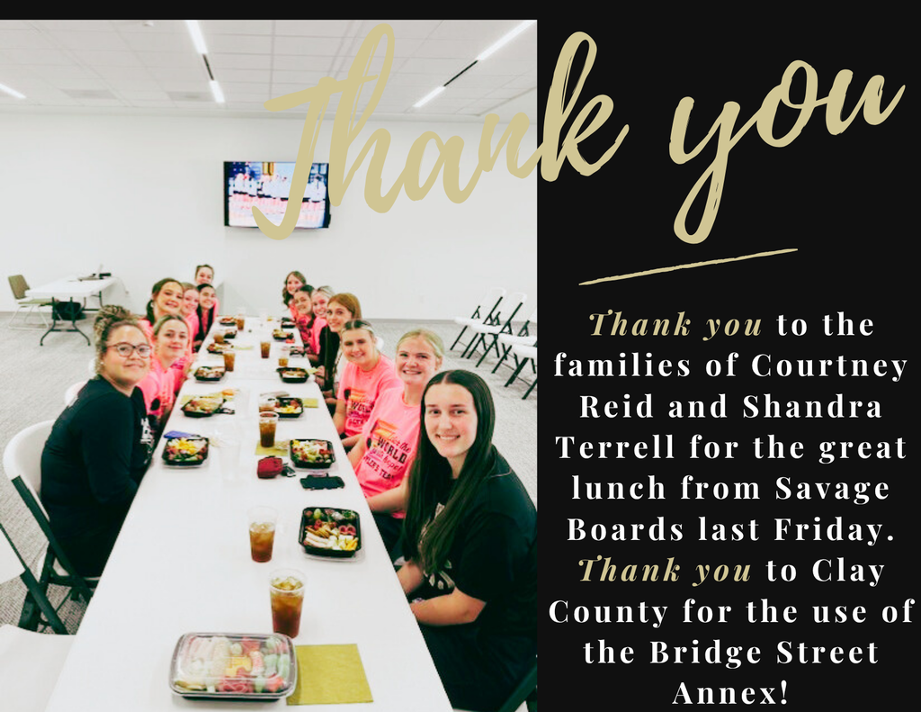 Thank you for the team lunch!