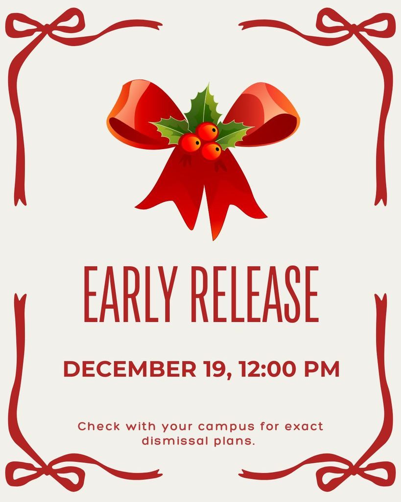 December 19 Early Release