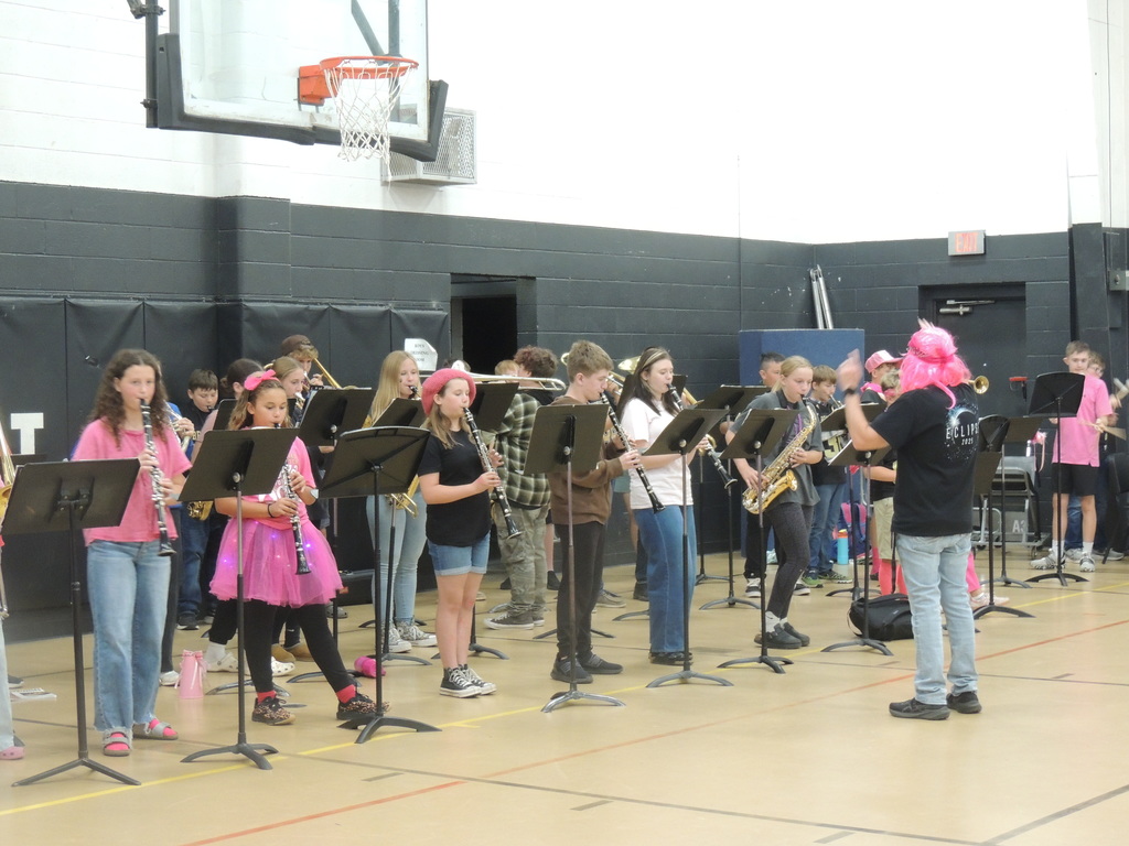 HJH Pink Out Pep Rally
