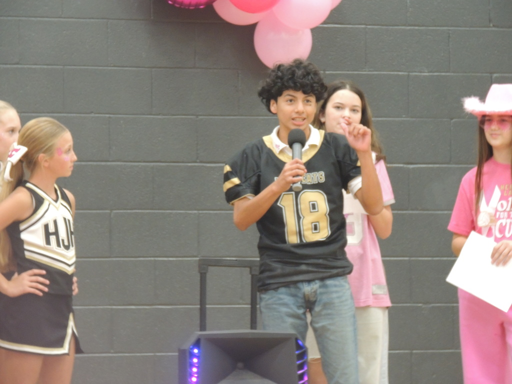 HJH Pink Out Pep Rally