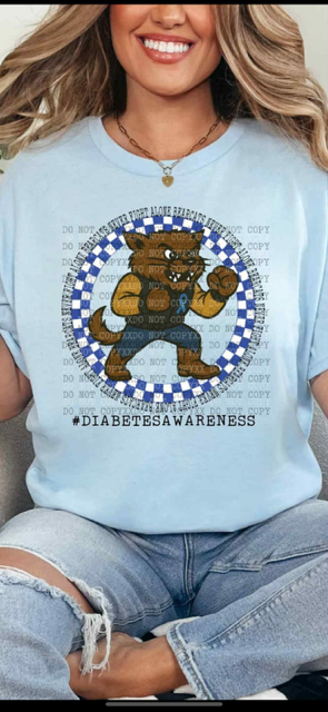 Bearcat Diabetes Shirt