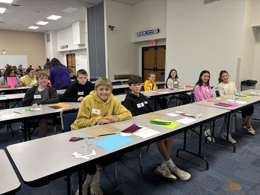 HJH students at the STEAM Student Seminar at Region 9 sponsored by the Arts Council of Wichita Falls..