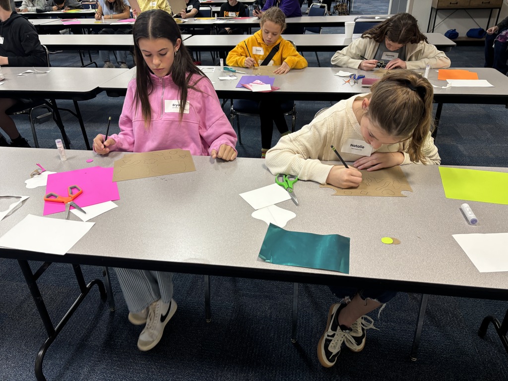 HJH students at the STEAM Student Seminar at Region 9 sponsored by the Arts Council of Wichita Falls..