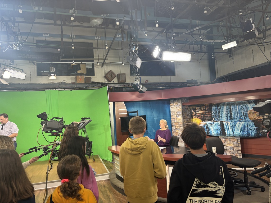 HJH Students at Channel 6 in Wichita Falls, TX.