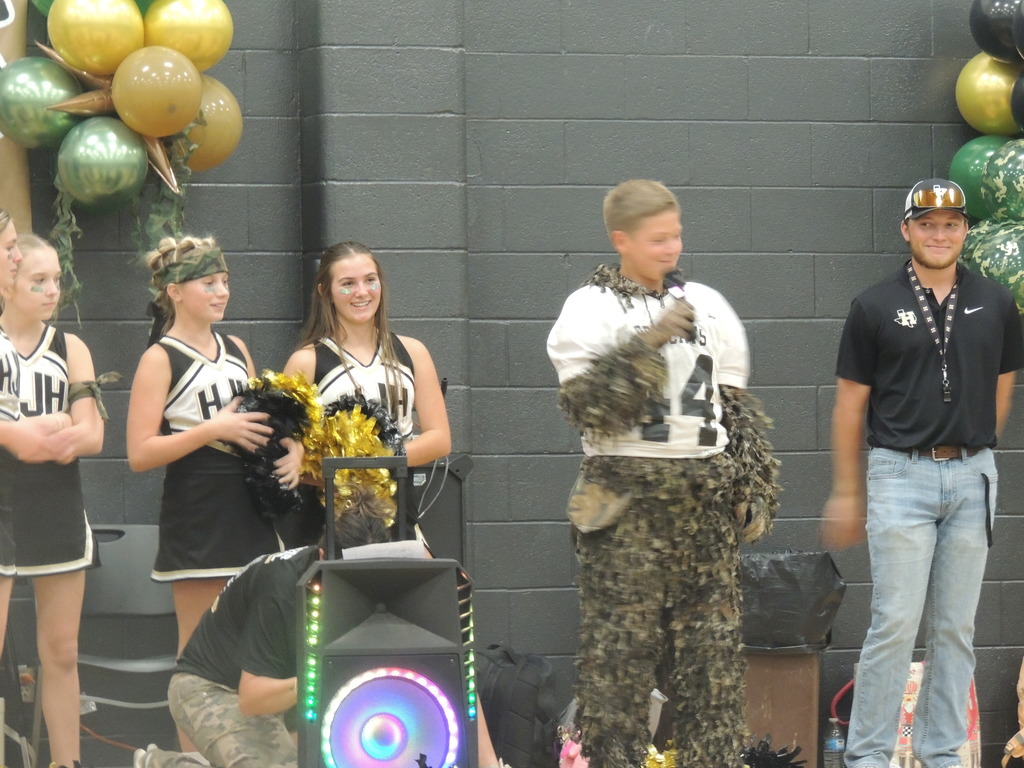 Camo Pep Rally  on November 6, 2025!