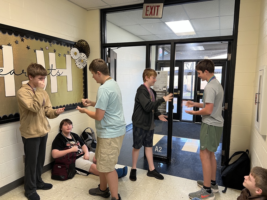 Roshambo at Henrietta Junior High today!