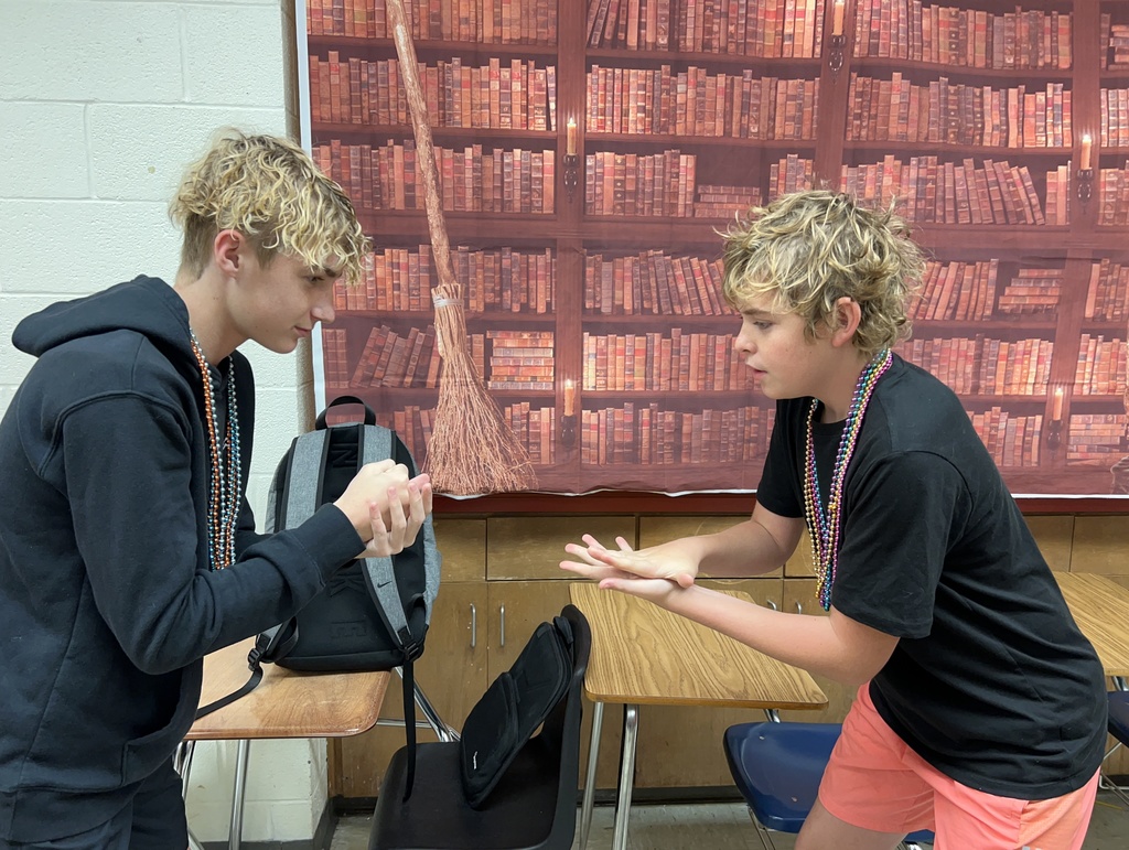 Roshambo at Henrietta Junior High today!