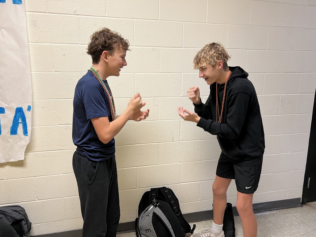 Roshambo at Henrietta Junior High today!