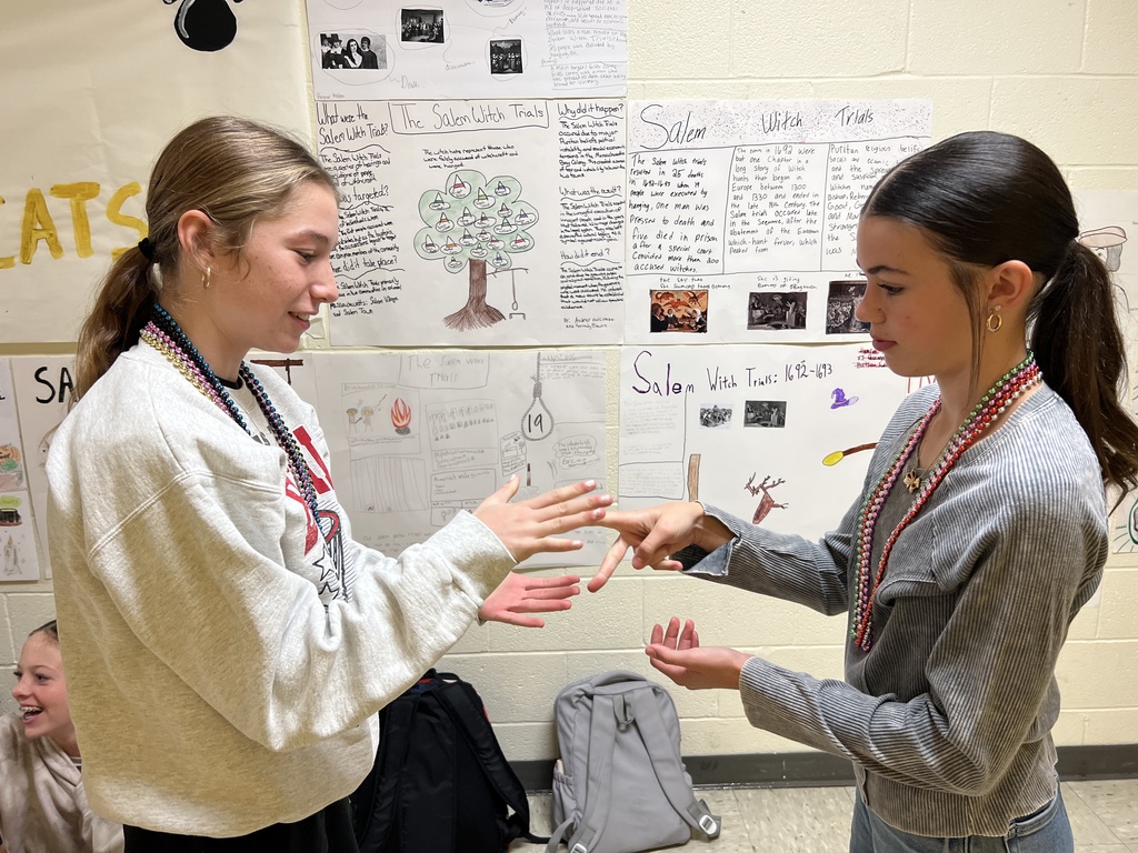 Roshambo at Henrietta Junior High today!