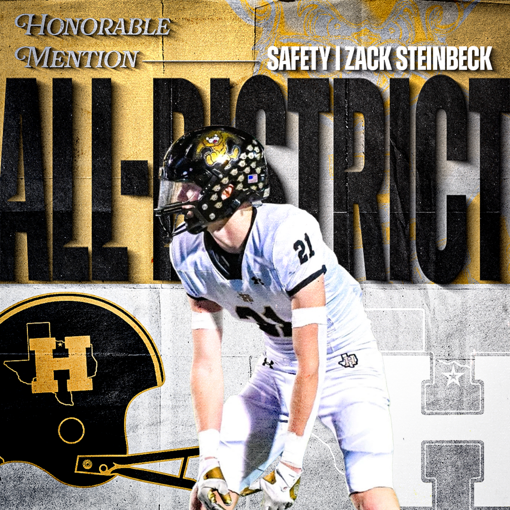 Congratulations to these Bearcats for earning spots on the Division II 6-3A All-District Team! Your hard work, grit, and commitment to excellence paid off in a big way. Honorable Mention Defense SAFETY | Zack Steinbeck - JR. DEFENSIVE END | Reece Byerly - JR.