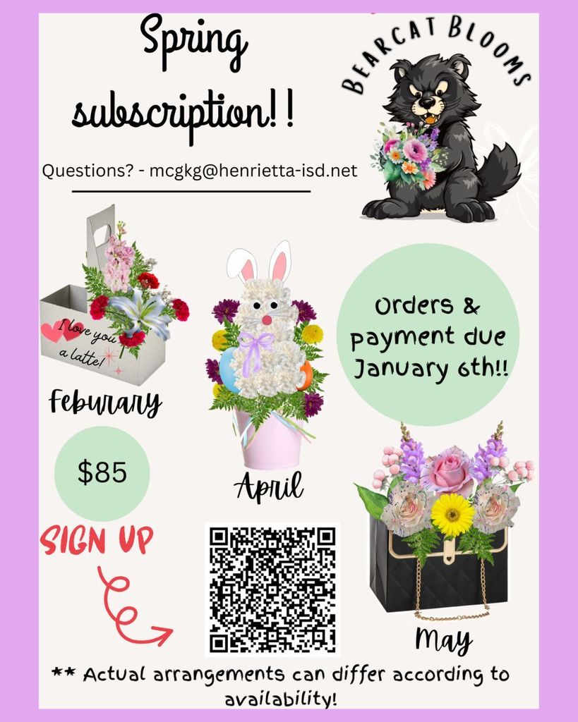 Bearcat Blooms Spring