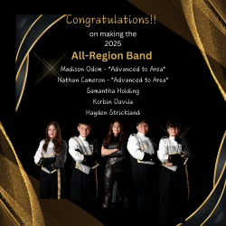 All-Region Band Selections