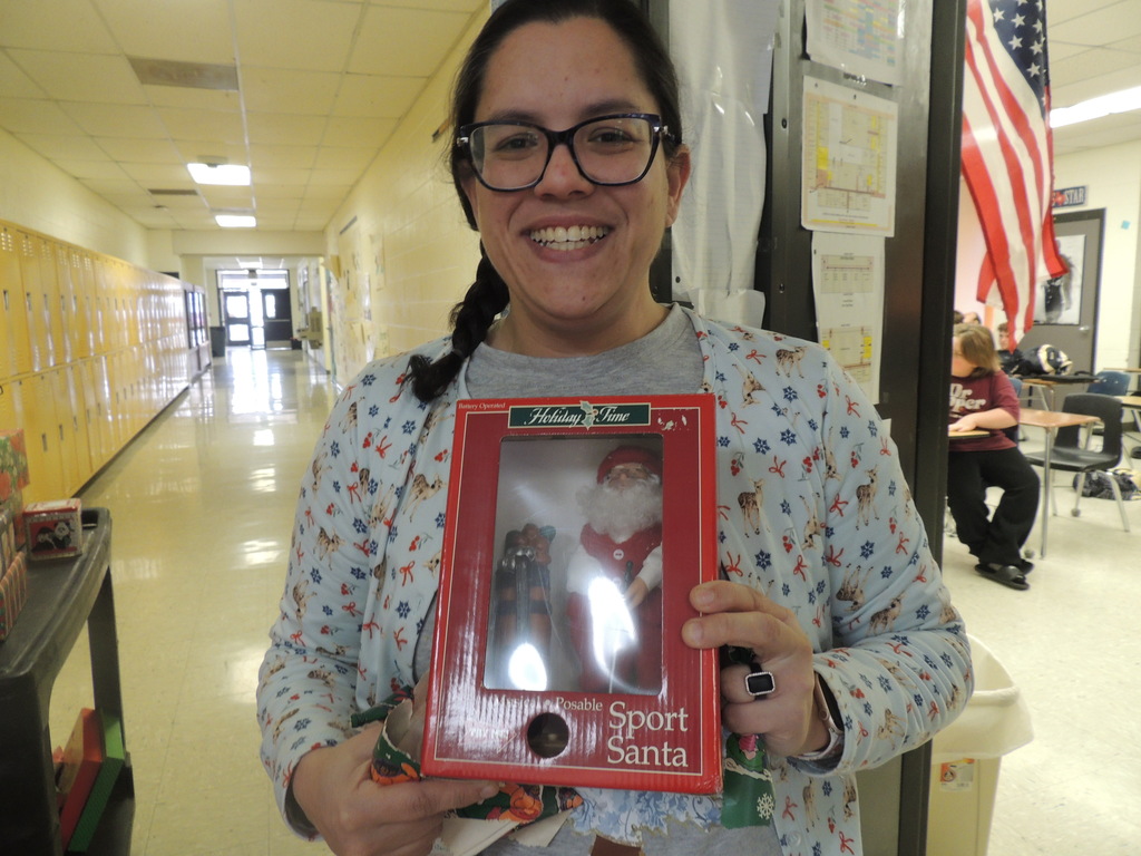 Secret Santa Fun at HJH!