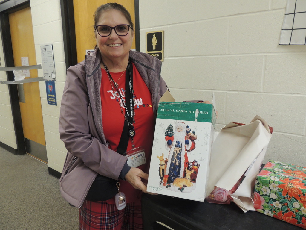 Secret Santa Fun at HJH!