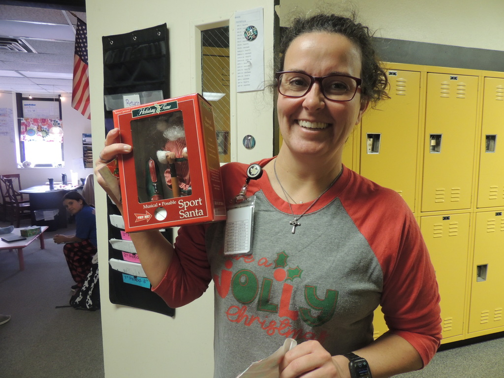 Secret Santa Fun at HJH!