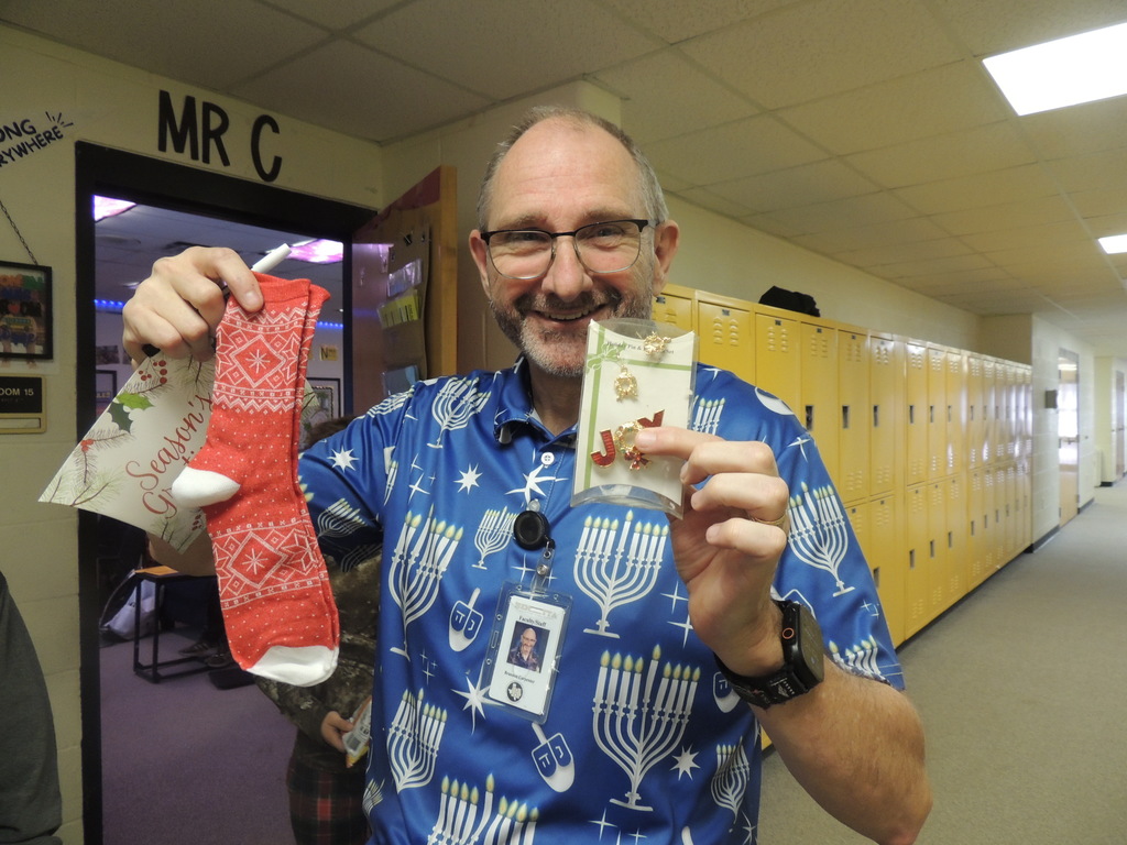 Secret Santa Fun at HJH!