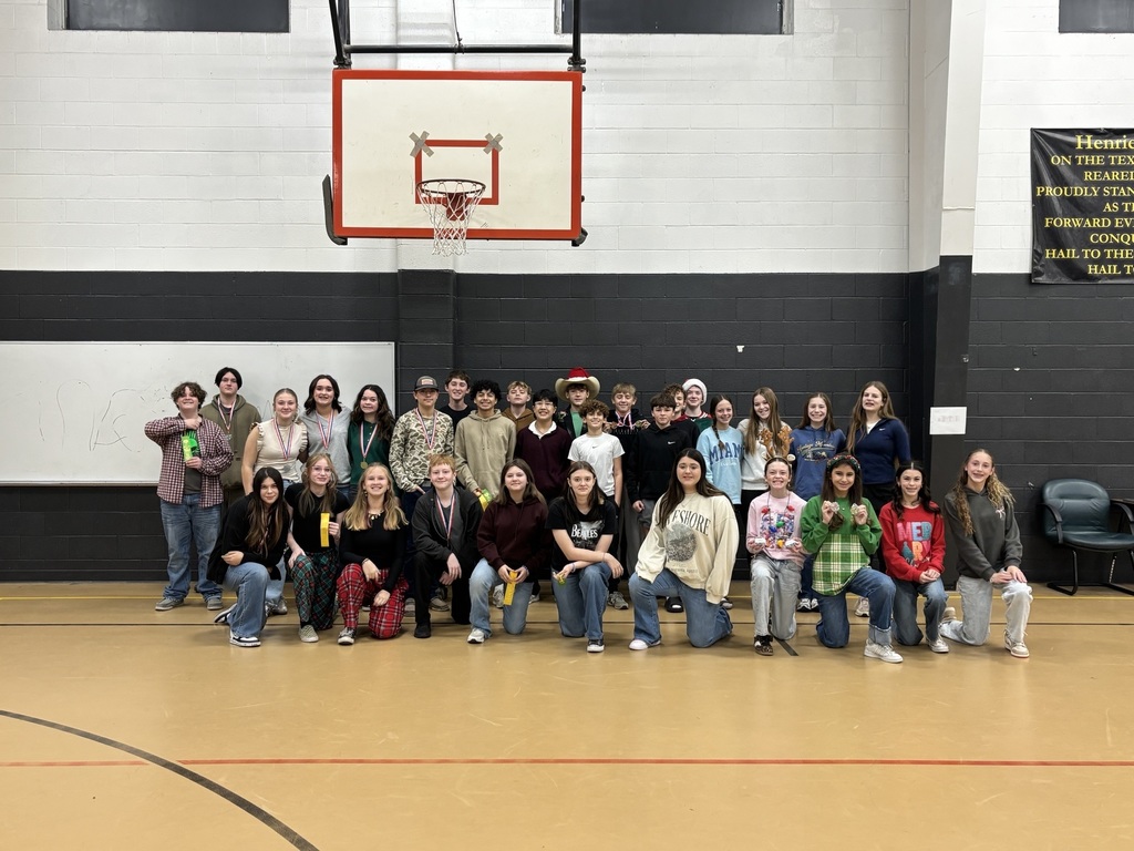 HJH - 8th Grade UIL Competitors and Winners