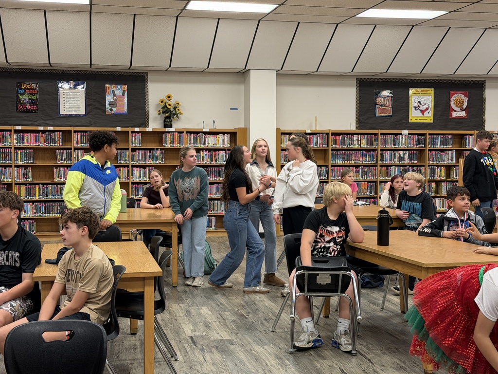 Christmas Activities at HJH - Karaoke in the Library!