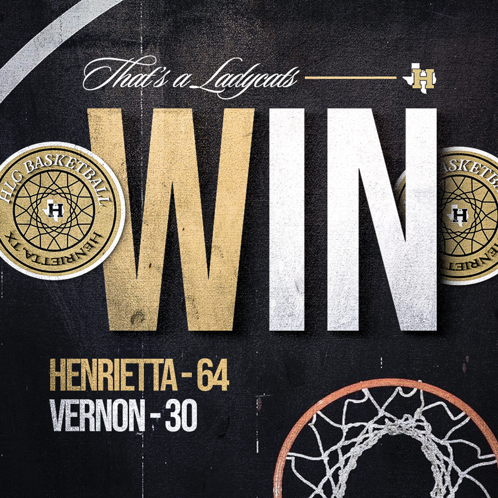 THAT’S A LADYCATS WIN 💪  Big road dub in Vernon. Ladycats handle business away from home! Henrietta 64 | Vernon 30  Locked in. Relentless. Proud of this group. #TPD