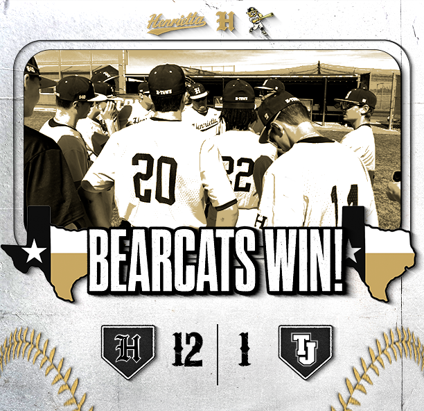 Henrietta Baseball | Bearcats WIN! Henrietta - 12 Thomas Jefferson - 1 Solid team performance to open the day as Henrietta takes care of business against Thomas Jefferson. Back at it today at 1:00 PM vs. FW Western Hills. #TPD #267