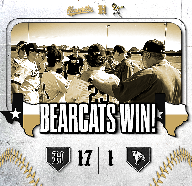 Henrietta Baseball | Bearcats WIN! Henrietta - 17 FW Western Hills - 1 Back at it today at 10:00 AM vs. Arlington Seguin, and 1:00 PM vs. North Crowley. #TPD #267