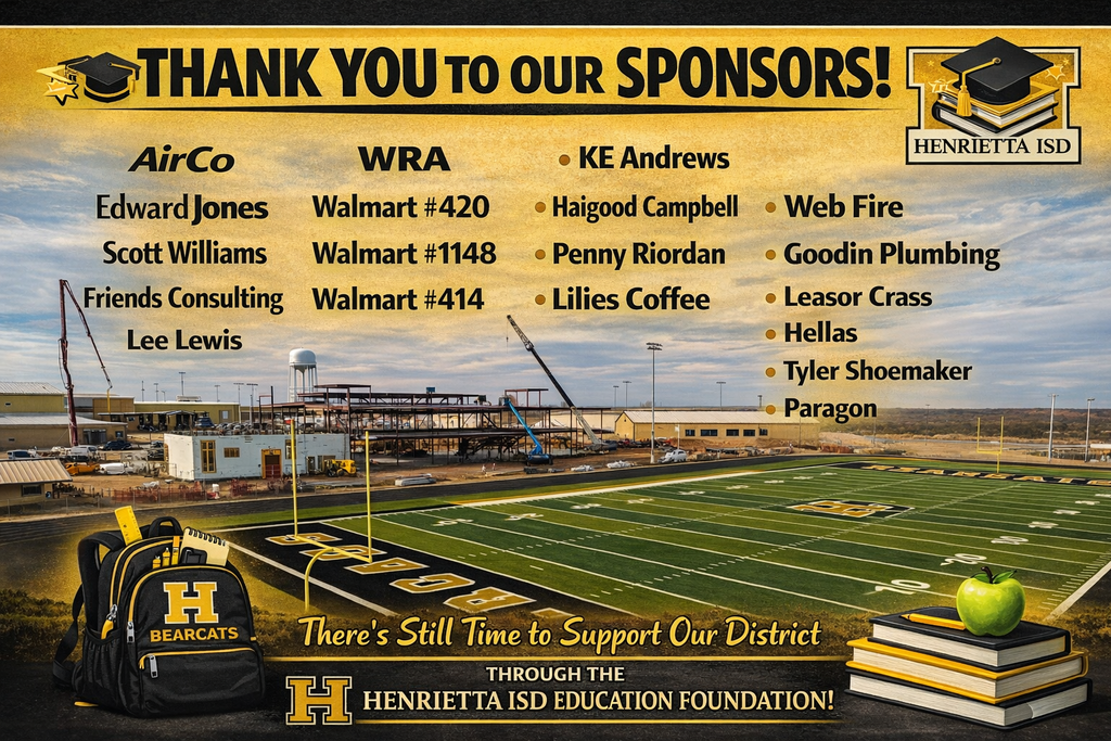 HISD Education Foundation Golf tournament - Thank you to sponsors