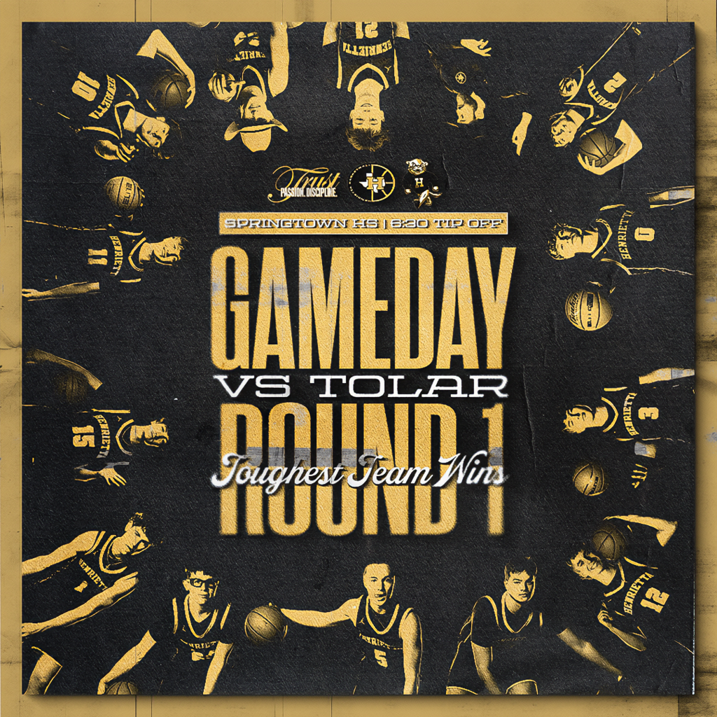 🏀 GAME DAY 🏀  📍 Springtown HS ⌚️ 6:30 🚌 2:40 Send Off  Your Bearcats are the HOME team! Fans wear GOLD! 🏆   Broadcast is provided by Tolar: https://www.youtube.com/live/2YkY62Q6jYA?si=lvq5tDbL8gu-84Um