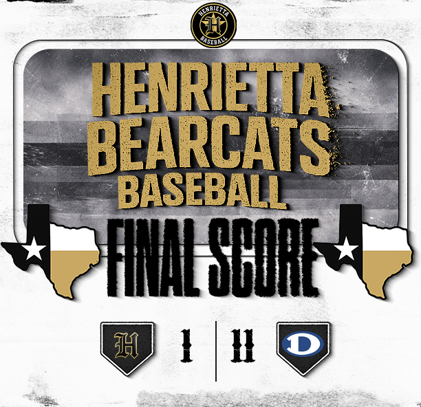 Henrietta Baseball | Final Scores   Game 1:  - Henrietta: 1 - Decatur: 11  Game 2:  - Henrietta: 4 - Whitesboro: 17  #TPD #267