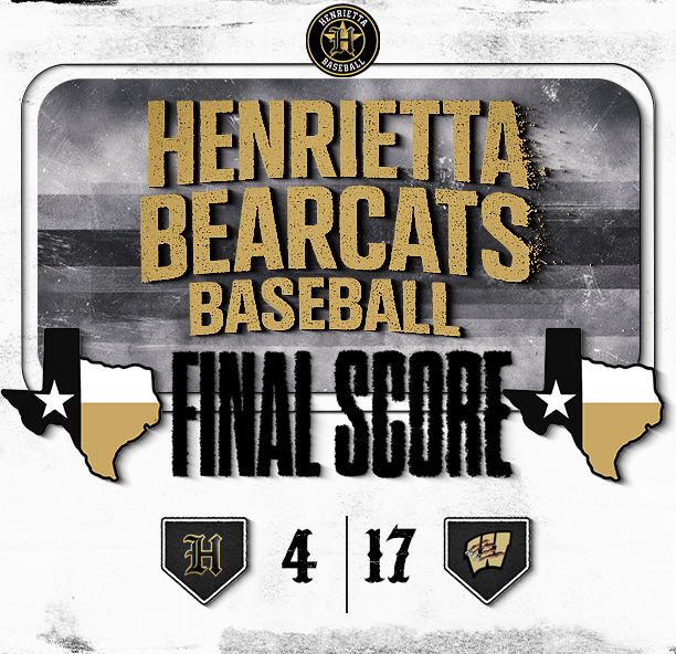 Henrietta Baseball | Final Scores   Game 1:  - Henrietta: 1 - Decatur: 11  Game 2:  - Henrietta: 4 - Whitesboro: 17  #TPD #267