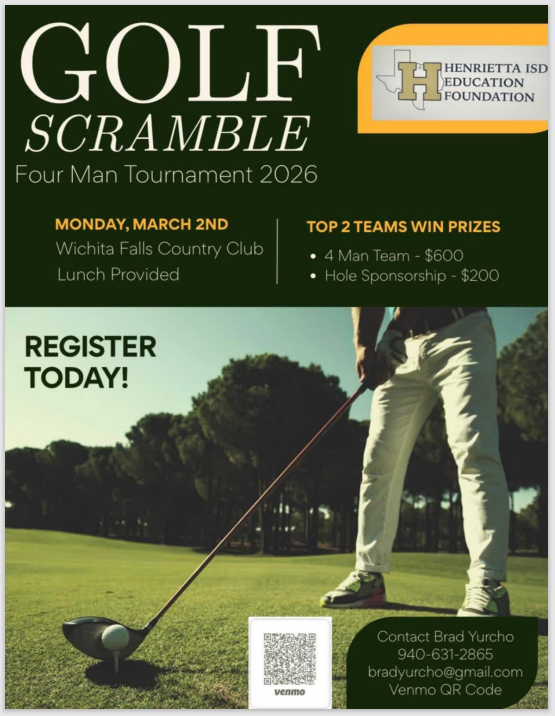 HISD golf tourney reminders