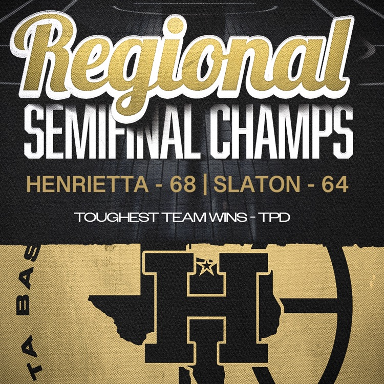 🏆 REGIONAL SEMIFINAL CHAMPS 🏆 Your Bearcats battle past Slaton 68–64 to punch their ticket to the Regional Final. Tough game. Tough team. Tougher mindset. TOUGHEST TEAM WINS. Trust. Passion. Discipline.