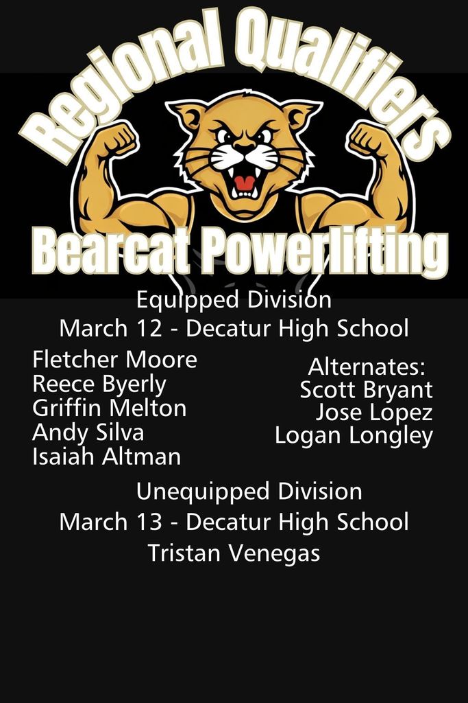 Boys Powerlifting - Regionals