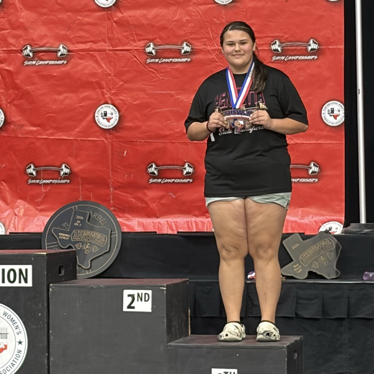 Mya with her 4th place metal!