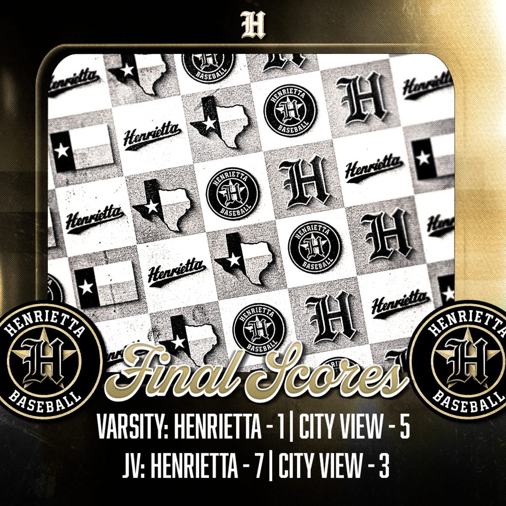 ⚾ HENRIETTA BASEBALL | FINAL ⚾ - JV gets the win, 7-3. - Varsity falls short, 5-1. We’ll learn from it and get better. 🔥 Trust. Passion. Discipline. #TPD #267