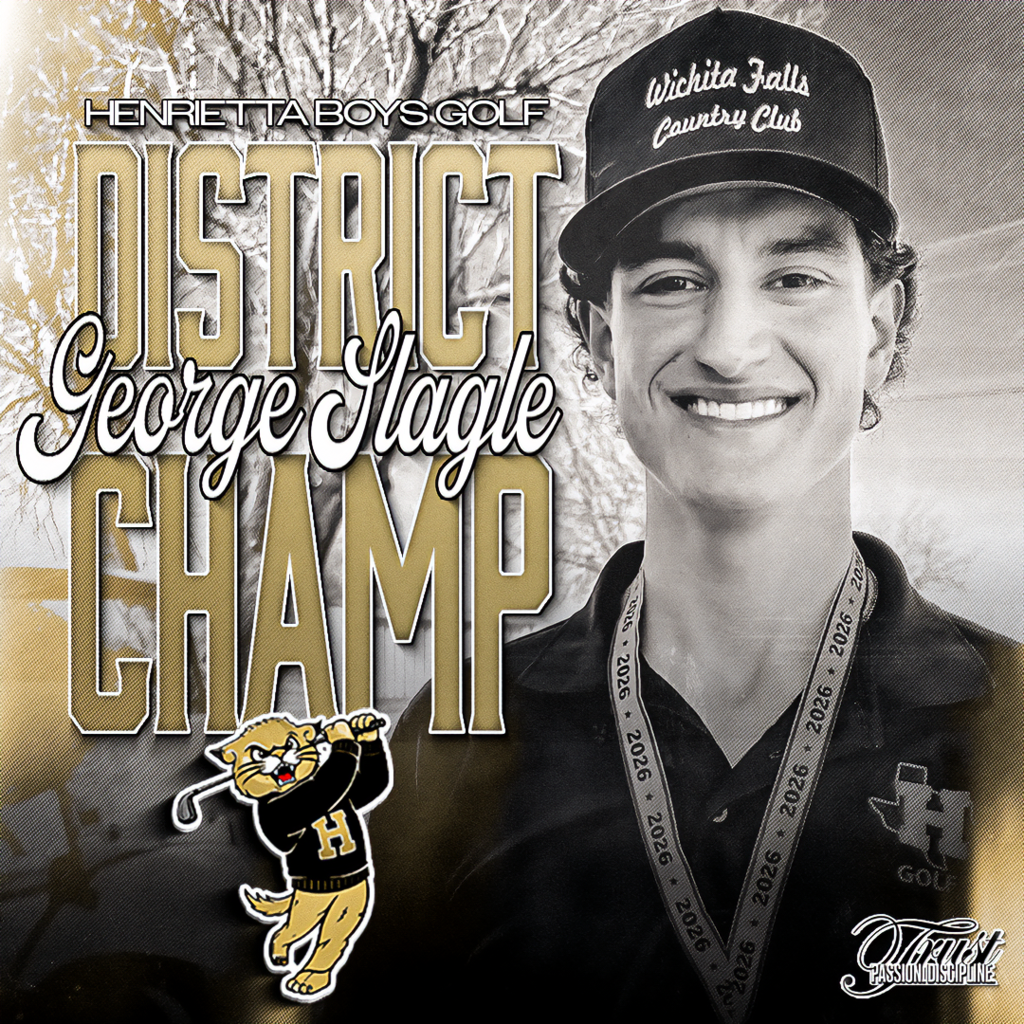 ⛳ DISTRICT CHAMPION 🔥   George Slagle didn’t just win… he dominated. 🏆 +6 stroke victory  The standard is different. Next stop: Regionals in Abilene, and the work continues.  Trust. Passion. Discipline. #TPD 