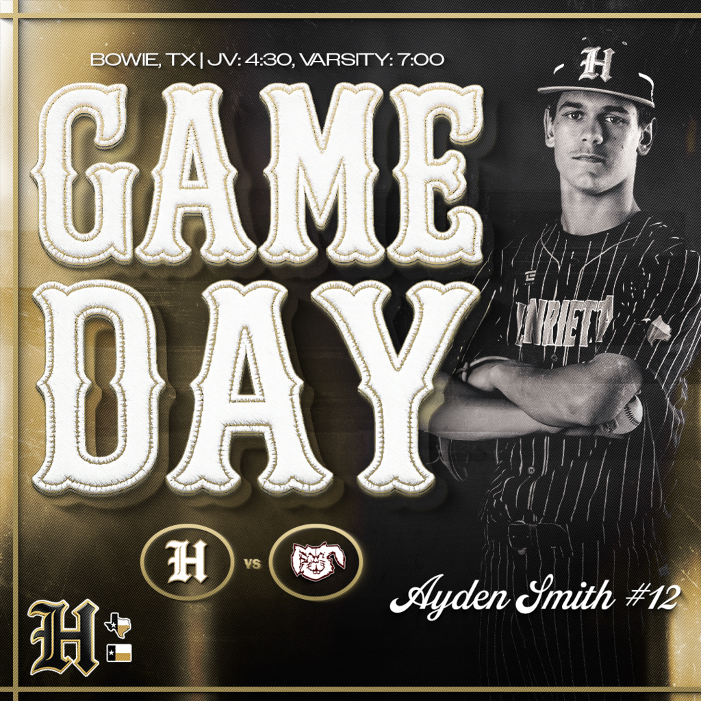 ⚾️Henrietta Baseball | GAMEDAY ⚾️  🆚 Bowie JV: 🕓 4:30   Varsity: 🕖 7:00  On the road. Standard travels. Handle it.  #TPD #267