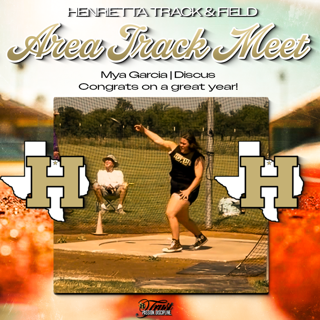Henrietta Track & Field | AREA TRACK MEET 🥏  Mya Garcia finishes her season competing in the Discus and representing Henrietta the right way.  Strength. Grit. Commitment. That’s Ladycat Track.  Proud of the season and the way you showed up every day. 💪  #TPD