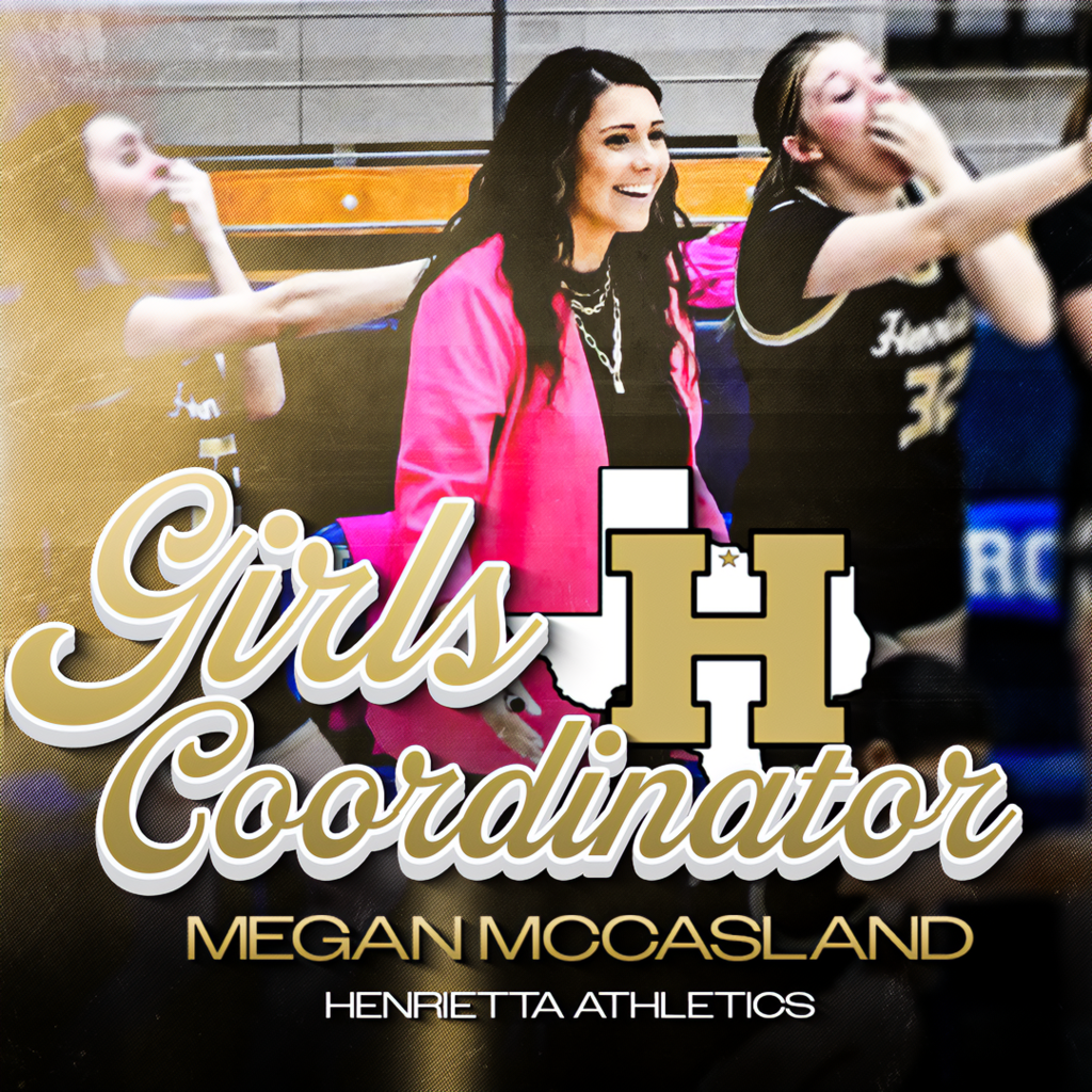 🔥 BIG TIME MOVE FOR LADYCAT ATHLETICS 🔥  Henrietta ISD is proud to announce Megan Mccasland as the new Girls Coordinator for Henrietta Athletics!  From day one, Coach Mccasland has set the standard. She led our Lady Cats Basketball program to the playoffs for the first time in 10 years 🏀 and continues to make an impact in track & field 🏃‍♀️ All while developing student-athletes who succeed in the classroom, on the court, and in life.  She represents what we’re all about: Trust. Passion. Discipline.  Every single day, she pours into our athletes, holds the standard, and builds something bigger than the game.  We’re fired up for what’s ahead!   #TPD