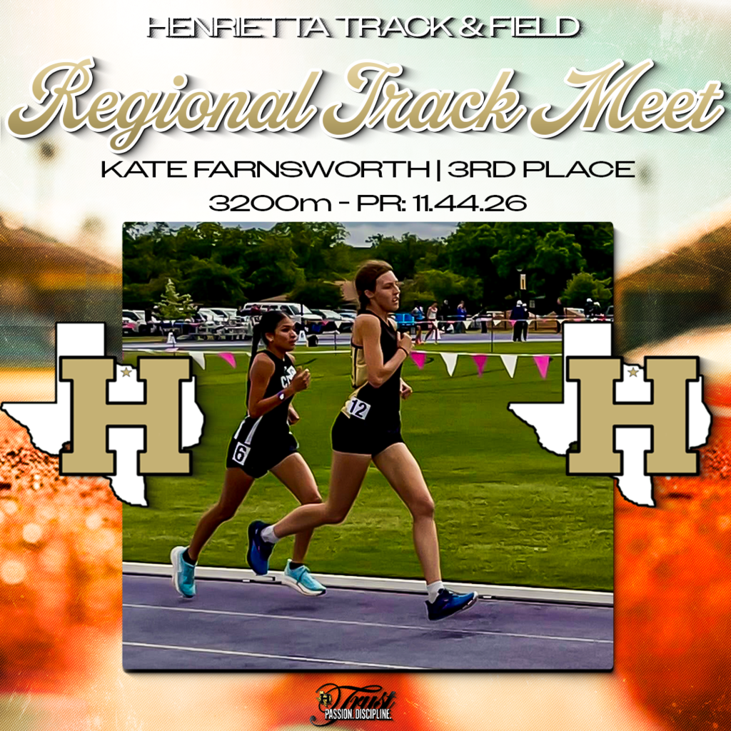 🏃‍♀️ REGIONAL TRACK | DAY 1 Kate Farnsworth – 3200m  From the 12 seed → TOP 3 IN THE REGION.  11:44.26. PR. PODIUM. PROBLEM.  Kate didn’t just show up… she made a statement. Outworked, outpaced, OUTPERFORMED expectations.  🔥 Toughness showed up today. 🔥 Heart showed up today.  And now… she’s standing on the podium.  Trust. Passion. Discipline. #TPD