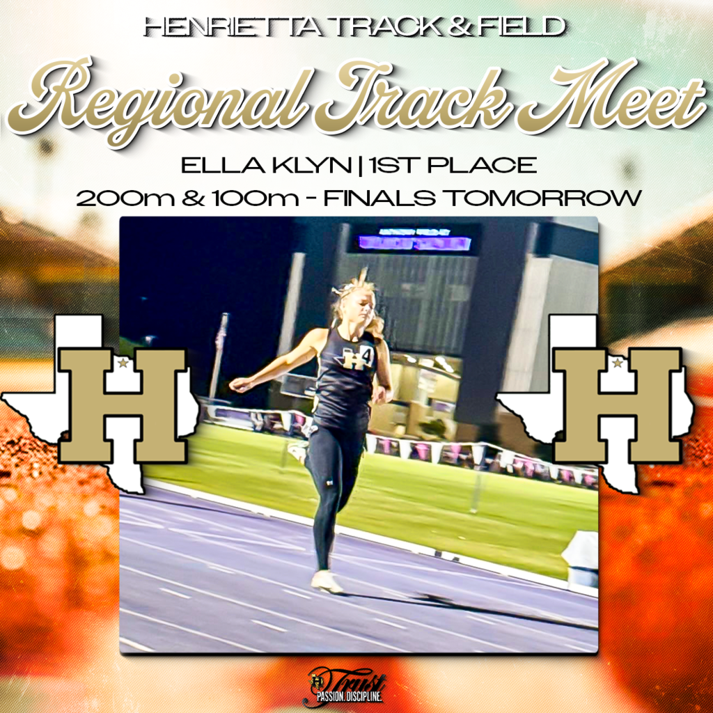⚡ REGIONAL TRACK MEET  Ella Klyn – 100m & 200m  Speed kills… and Ella is FLYING.  🥇 1st in the 100m (Finals Tomorrow) 🥇 1st in the 200m (Finals Tomorrow)  She didn’t just qualify… she DOMINATED.  Next stop: FINALS. Same mission → Finish what you started.  ⚡ Blink and you’ll miss her. ⚡ Built for this moment.  Let’s go to work.  #TPD