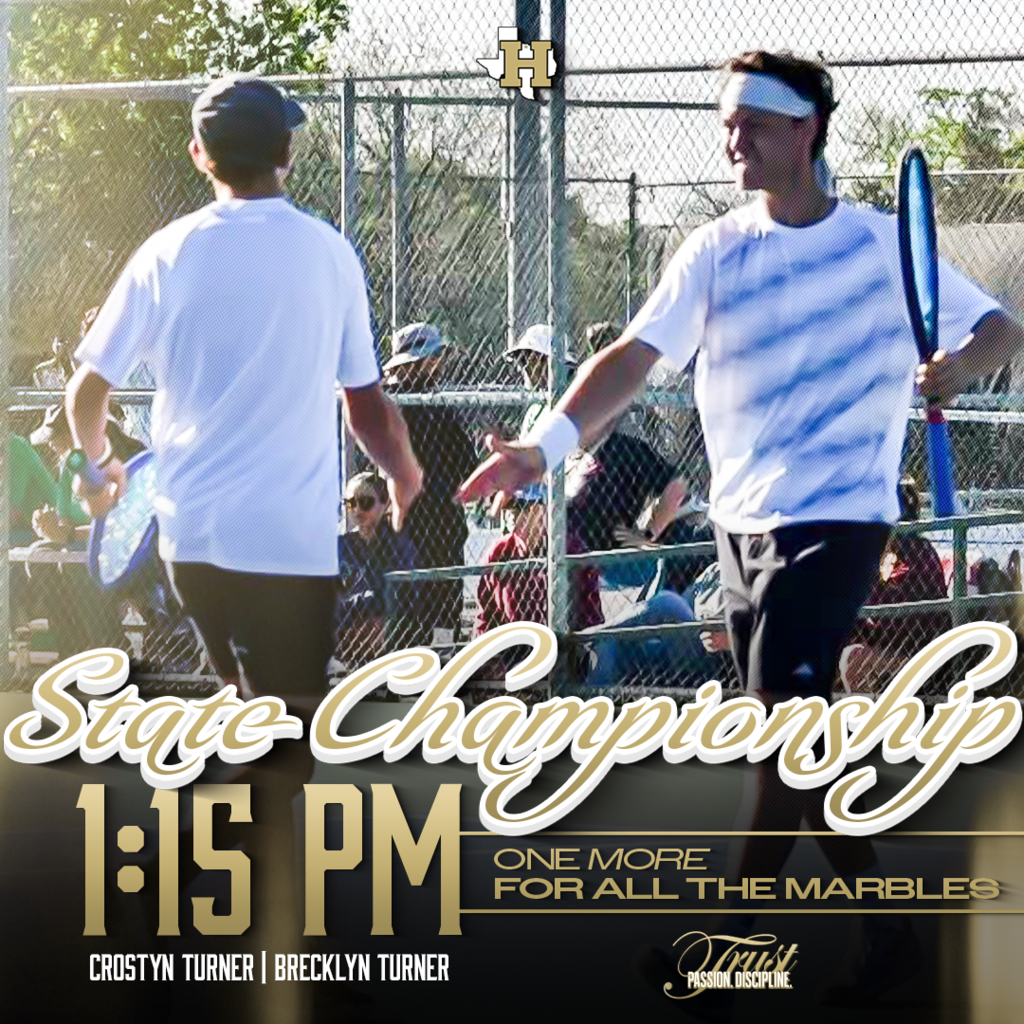 🎾 STATE CHAMPIONSHIP BOUND 🎾  DOMINANT.  Crostyn Turner & Brecklyn Turner punch their ticket to the STATE CHAMPIONSHIP with a commanding 6-2, 6-2 semifinal victory.  Business-like. Focused. Relentless.  One more match. One more opportunity to finish the job.  🏆 State Championship Match — 1:15 PM  #TPD